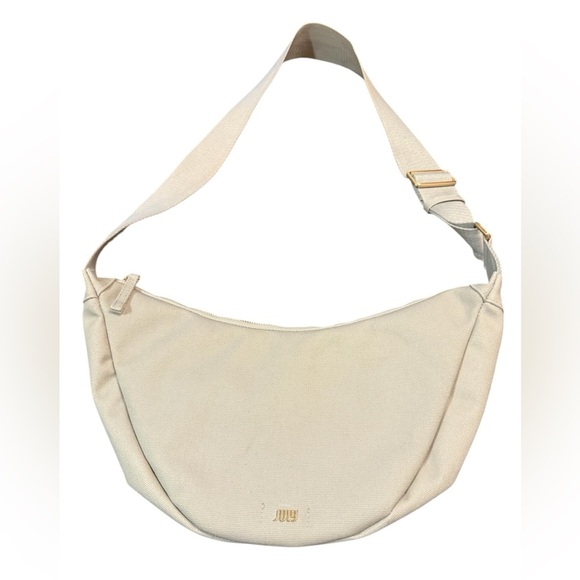 July Everyday Crescent Bag in Color Natural - Picture 4 of 9